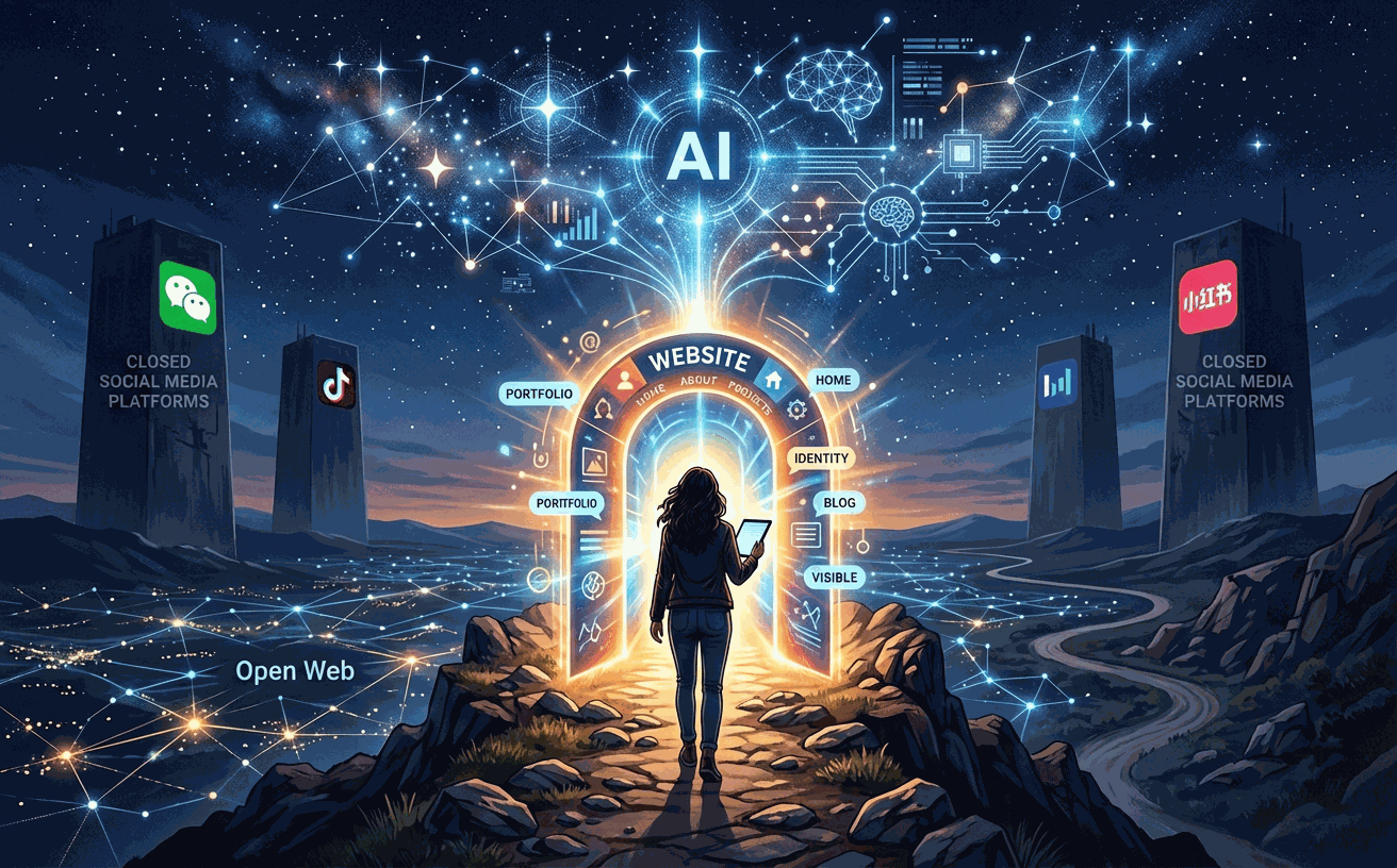 AI时代，我为什么重建个人网站