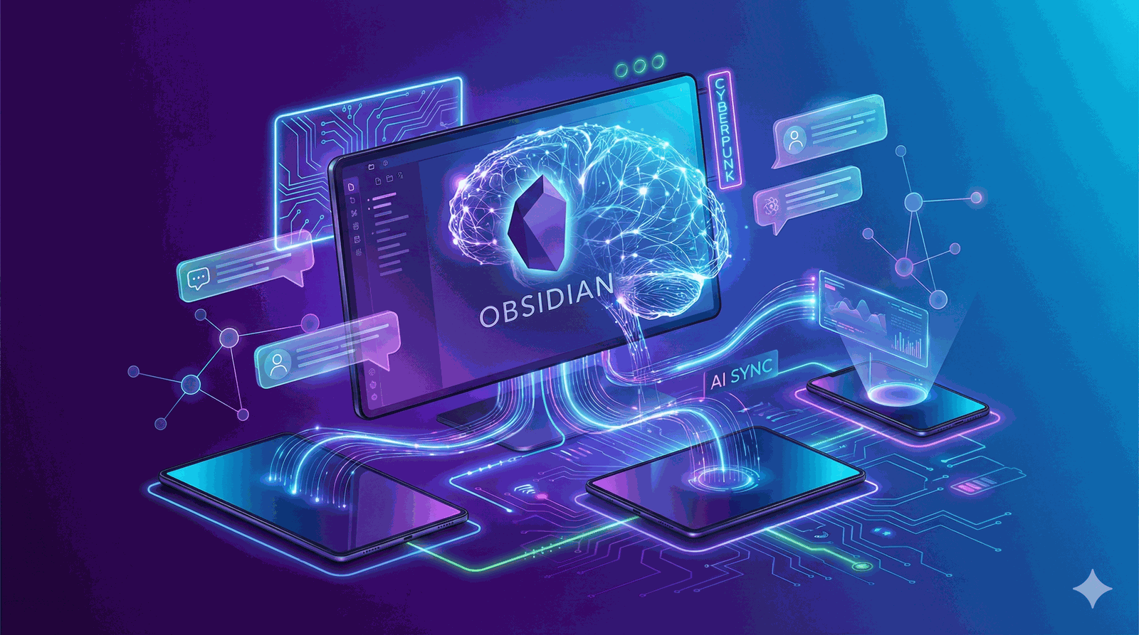 搞定了Obsidian同步：AI时代的知识管理工具